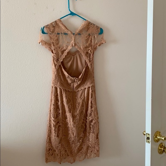 Lacy mini cocktail dress - Picture 3 of 3